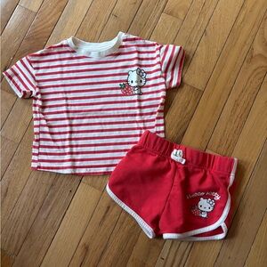 Hello Kitty short set